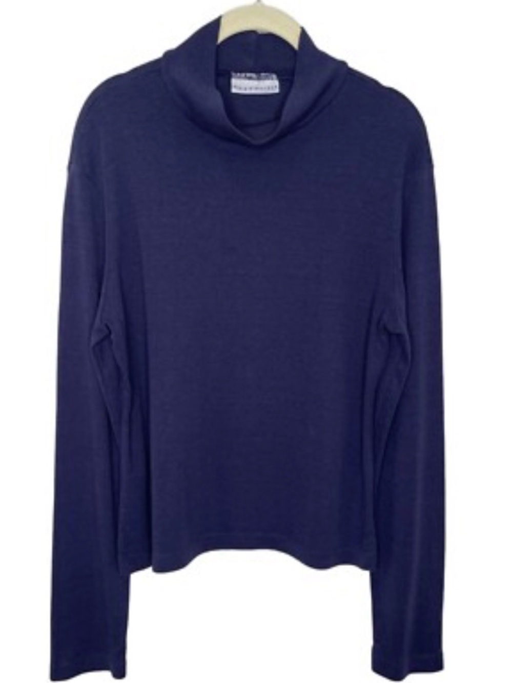 bryn Walker Navy Turtleneck Sweater
